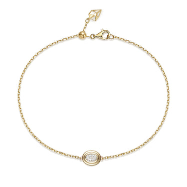 Magic Ellipse Bezel Bracelet