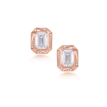 Pulse Facet Earring Studs