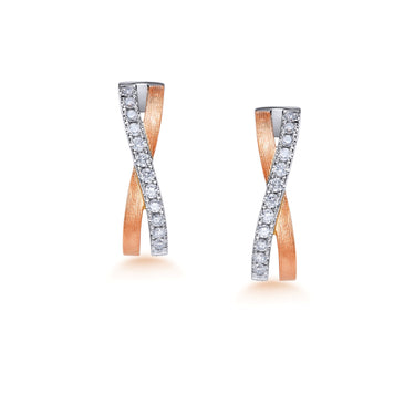 月华Infinity · 梨形培育钻石耳圈