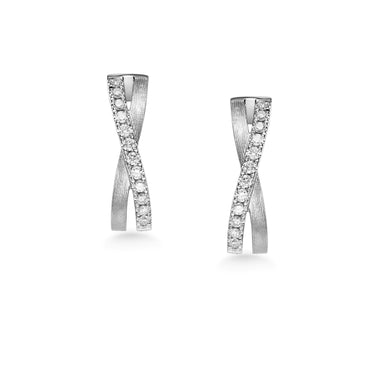 月华Infinity · 梨形培育钻石耳圈