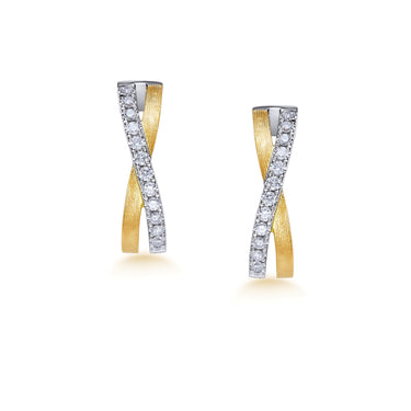 月华Infinity · 梨形培育钻石耳圈