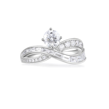 Grace Infinity Round Ring