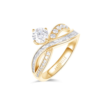 Grace Infinity Round Ring