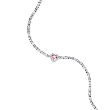 Cherish Heart Tennis Bracelet