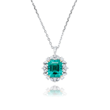 Pulse Emerald Two Way Ring / Necklace