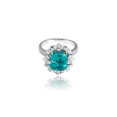 Pulse Emerald Two Way Ring / Necklace