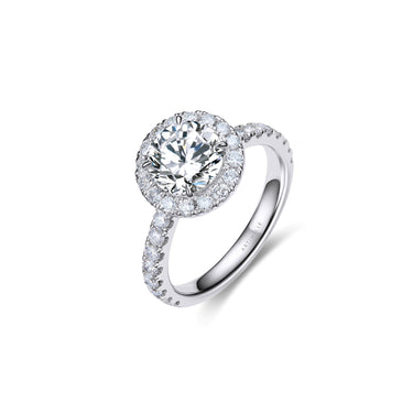 星环 · 椭圆培育钻石戒指