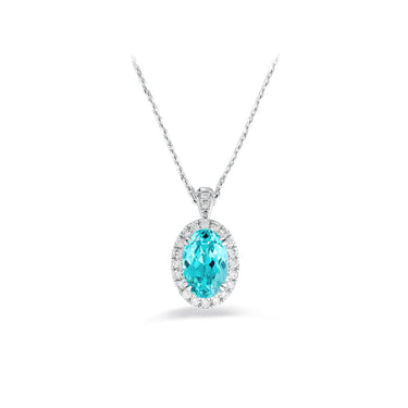 星环 · 椭圆培育帕拉伊巴两戴项链