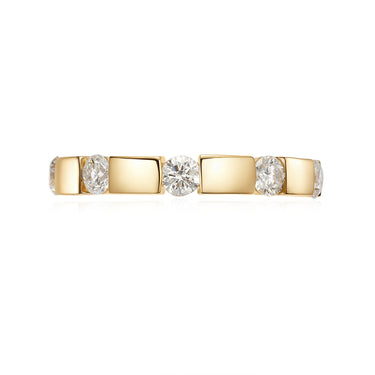 Timeless Ellipse Eternity Ring , 9 stone